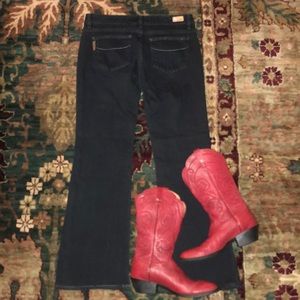 Paige Denim Hollywood Hills Black Boot sz 30 NWOT